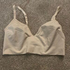 White Athleta Bra